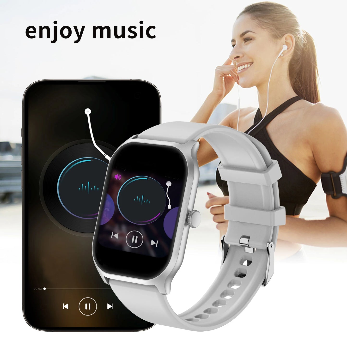 Men Smart Watch Touch screen/wireless calls