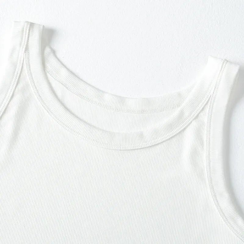 3-piece Ladies Solid Color Vest/Camisole