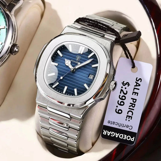 Stainless Steel Waterproof Men Watch