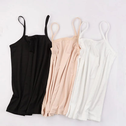 Women Spaghetti Strap Camisole Crop Top
