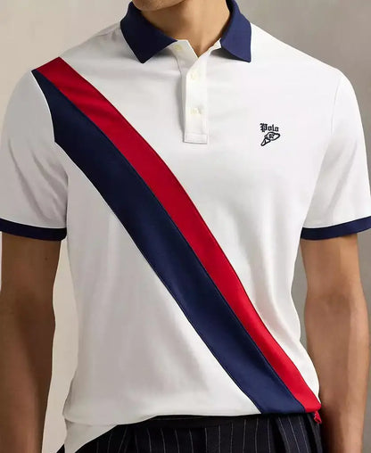 Men's Classic-Fit Soft Cotton Polo Shirt