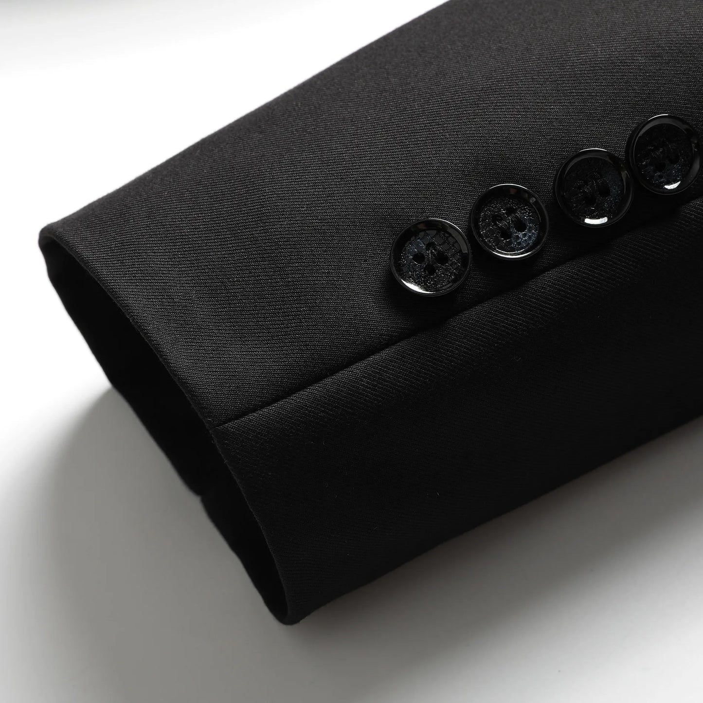 Men's White Two-Piece Wool Business  Suit