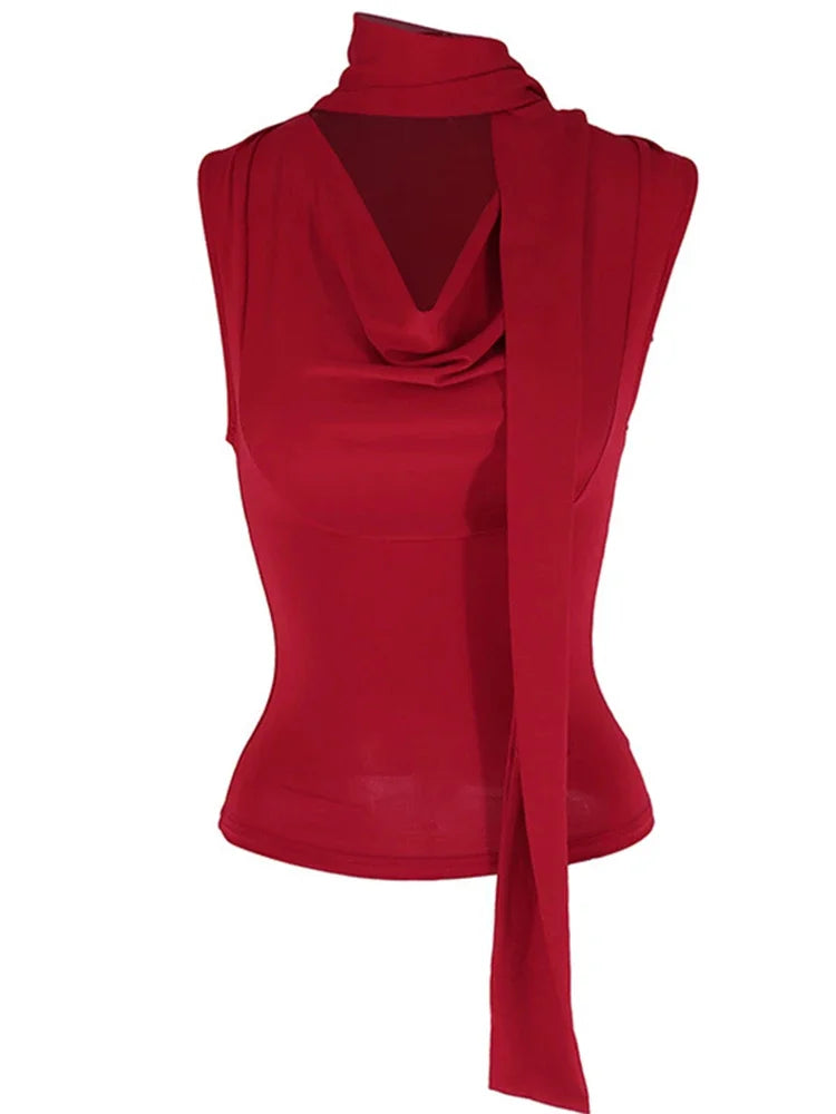 Women's Sexy Sleeveless V-Neck  Tank