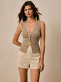 Comfortable and fashionable top for casual or formal occasions.