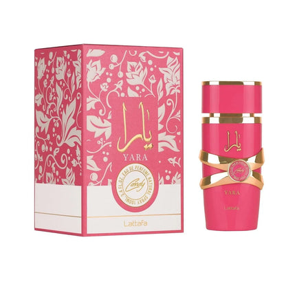 Lattafa Yara 2 Piece Gift Set for Women – Floral, Fruity, Vanilla Eau de Parfum, (2 x 3.4OZ)