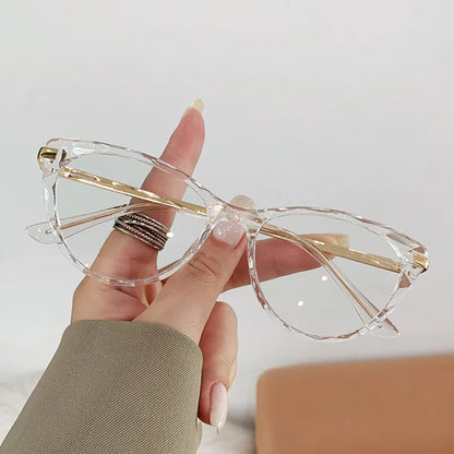 Sexy Cat Eye Vintage Glasses Women Anti Blue Light