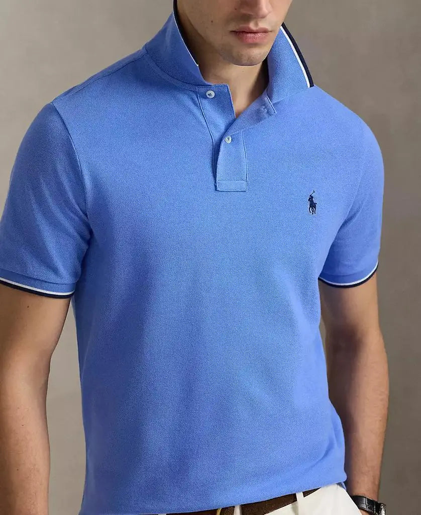 Men's Classic-Fit Mesh Polo Shirt