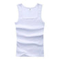 Men's Sleeveless Breathable Cotton Vest - Multi color