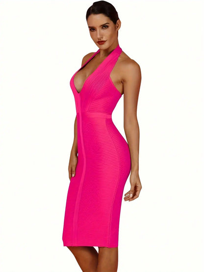 Elegant Sexy Bandage/Bodycon Evening Party Dress