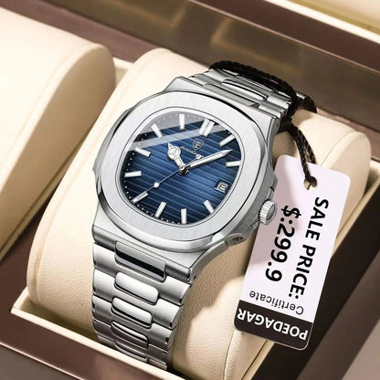 Stainless Steel Waterproof Men Watch