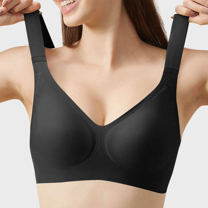 Women'S Wireless Bra With Seamless Smooth Comfort