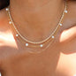 Multilevel Geometric Vintage Punk Gold-plate Thick Chain Muli