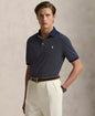 Men's Classic-Fit Print Soft Cotton Polo Shirt