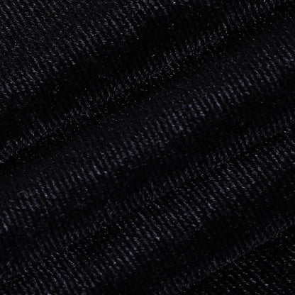 Dark Cross Vintage, Black Mini Dress with high Waist, Slit and  Spaghetti Strap