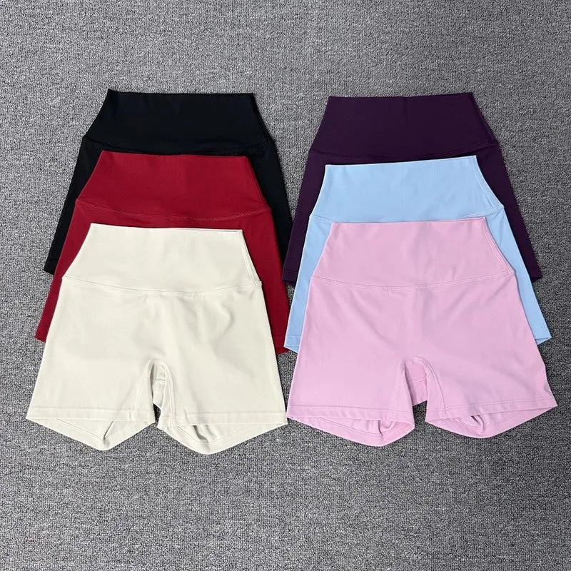 High Waist Breathable Quick Drying Yoga Shorts