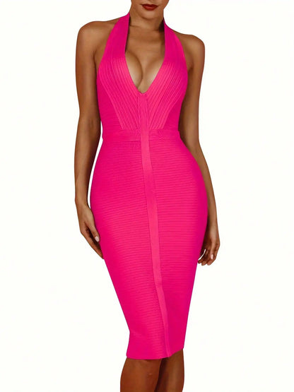 Elegant Sexy Bandage/Bodycon Evening Party Dress