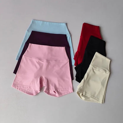 High Waist Breathable Quick Drying Yoga Shorts