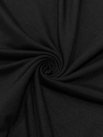 Women's Chic Soop Neck  Solid Long Sleeve Bodycon Dress,