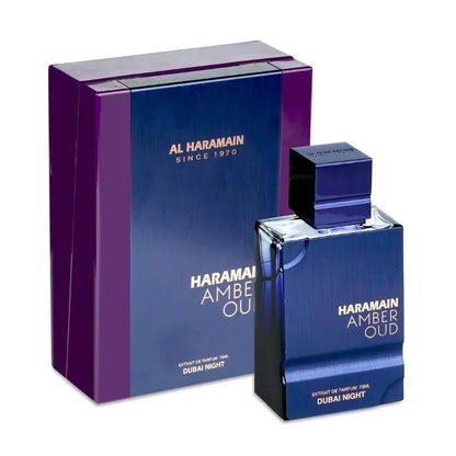 Al Haramain Amber Oud Dubai Night Edition for Unisex - 2oz - Extrait De Parfum Spray