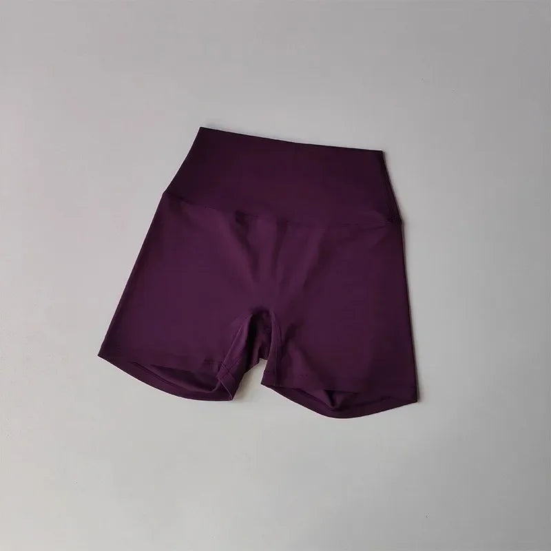 High Waist Breathable Quick Drying Yoga Shorts