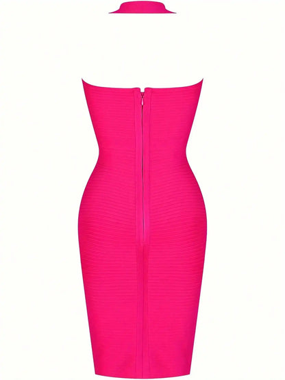 Elegant Sexy Bandage/Bodycon Evening Party Dress