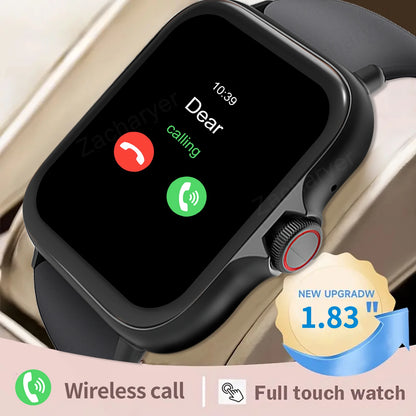 Smartwatch ultra-thin design, compatible with Android and iPhone
