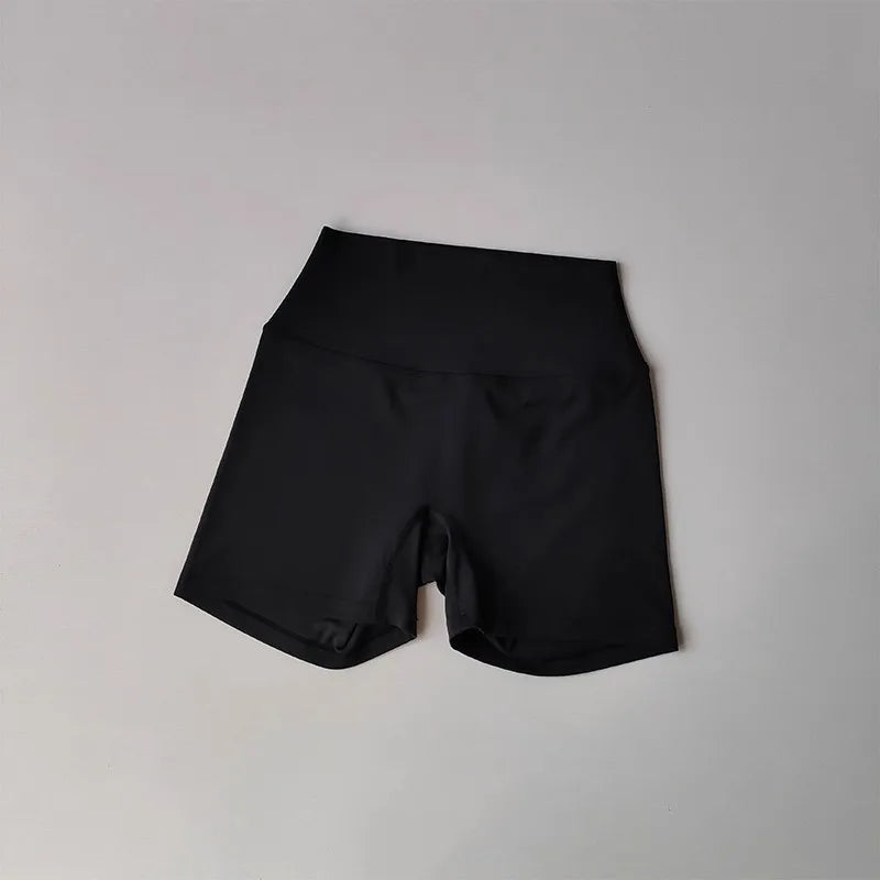 High Waist Breathable Quick Drying Yoga Shorts