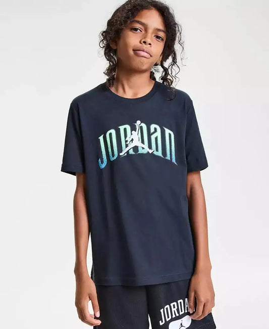 Big Boys Global Arch Logo Graphic T-Shirt
