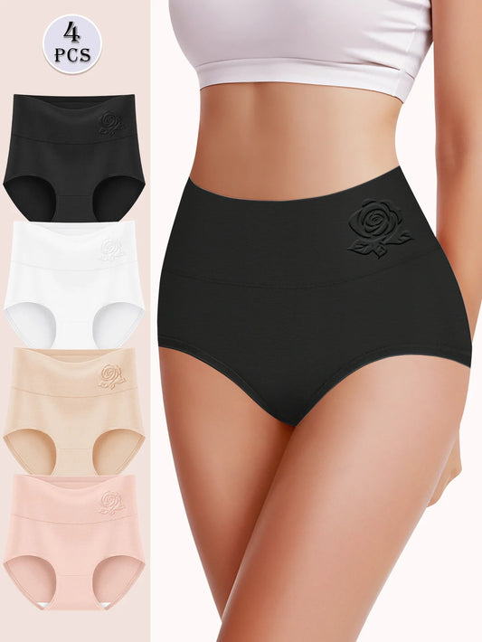 Women's High Waisted Underwear Tummy Control