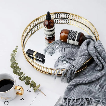 Decorative Mirror Tray/Jeweller Organiser - Mirror Tray.
