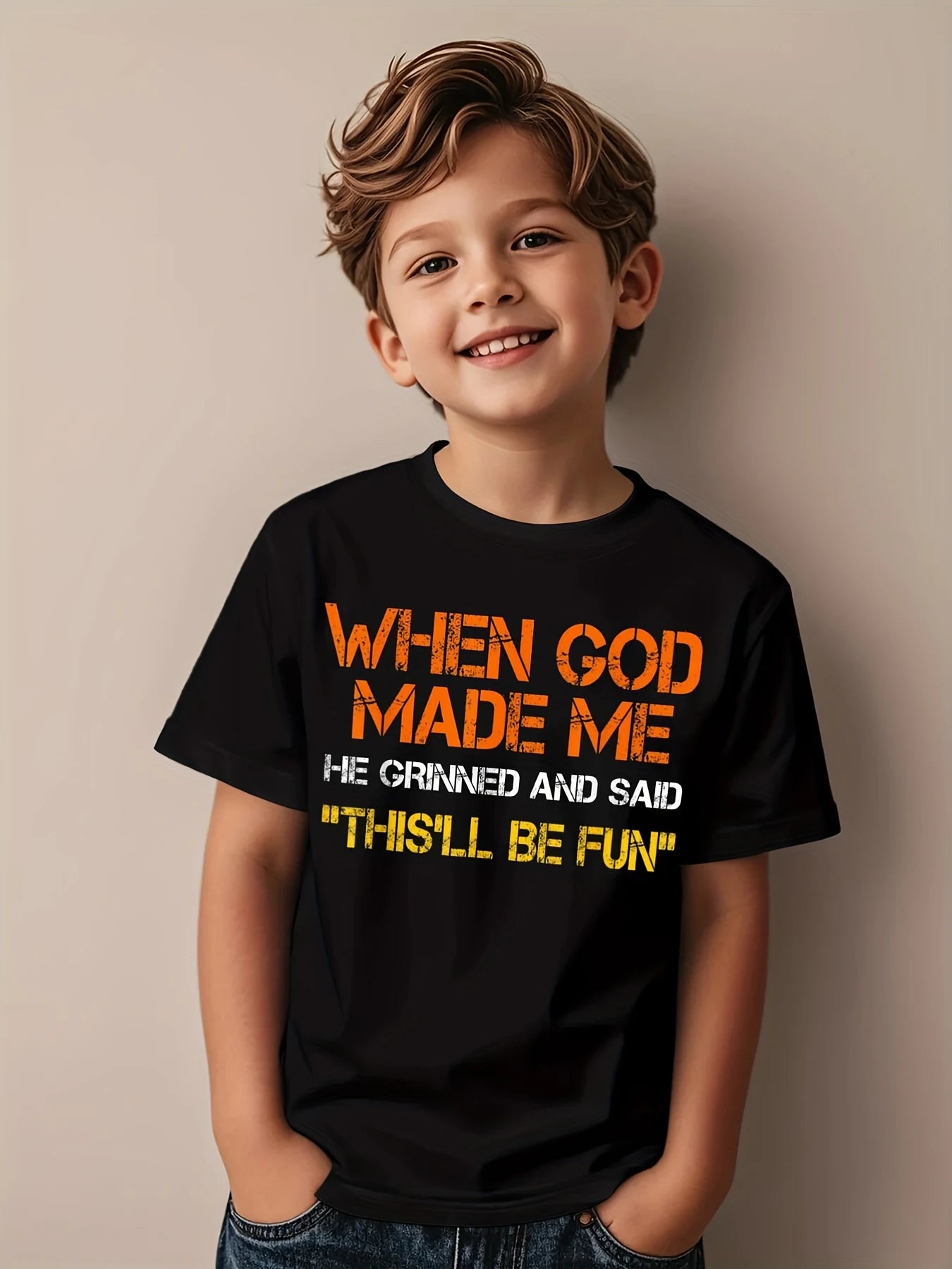 Graphic Kid T-Shirt Casual
