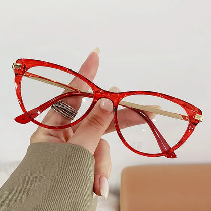 Sexy Cat Eye Vintage Glasses Women Anti Blue Light