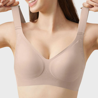 Women'S Wireless Bra With Seamless Smooth Comfort
