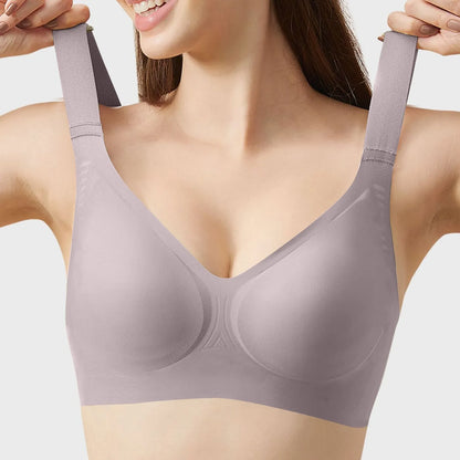 Women'S Wireless Bra With Seamless Smooth Comfort