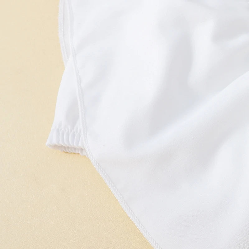 Girl's Flounce Off-Shoulder Top with Button Detailing and High-Waisted Skirt Set