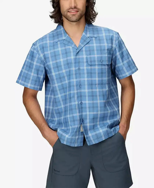 Men's  Short Sleeve Shirt, with Ultraviolet Protection Factor