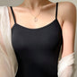 Women Spaghetti Strap Camisole Crop Top