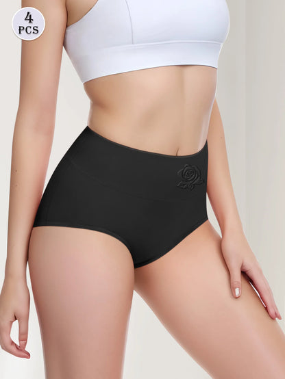 Women's High Waisted Underwear Tummy Control