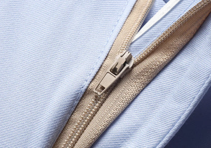 Men's White Two-Piece Wool Business  Suit