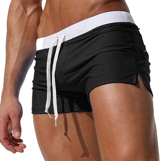Breathable, Drawstring Swim Trunks for men