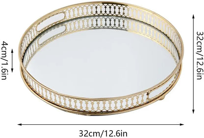 Decorative Mirror Tray/Jeweller Organiser - Mirror Tray.
