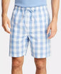 Men's Cotton Plaid Pajama Shorts