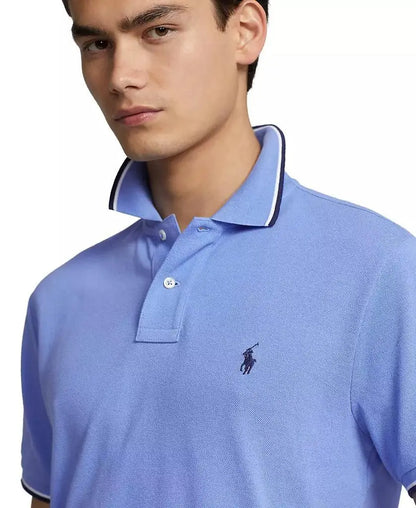 Men's Classic-Fit Mesh Polo Shirt