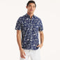 Mens Printed Short-Sleeve Shirt