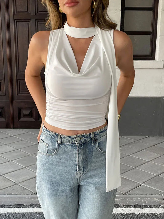 Women's Sexy Sleeveless V-Neck  Tank