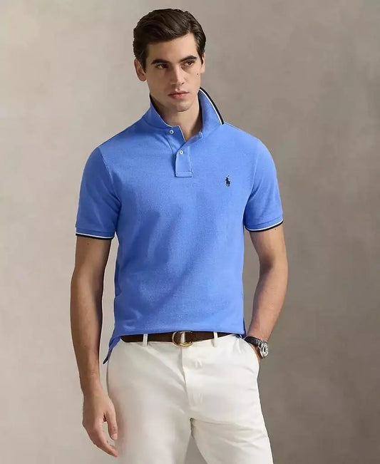 Men's Classic-Fit Mesh Polo Shirt
