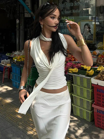 Women's Sexy Sleeveless V-Neck  Tank