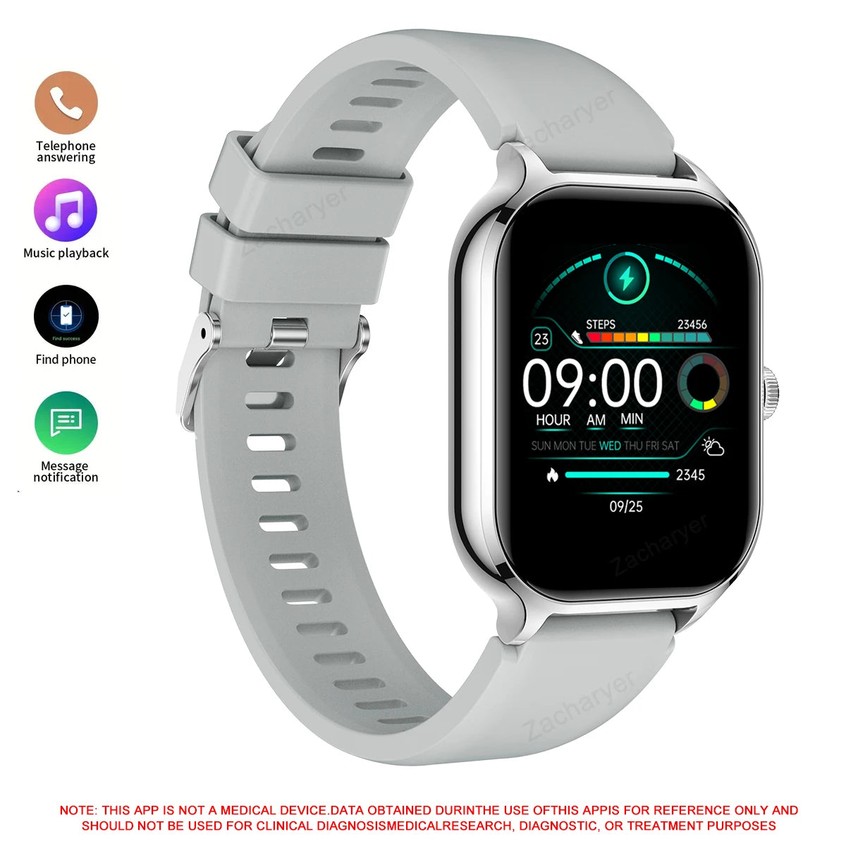 2025 Smart Watch, Multiple Sport Modes, iPhone/Android