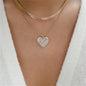 Multilevel Geometric Vintage Punk Gold-plate Thick Chain Muli