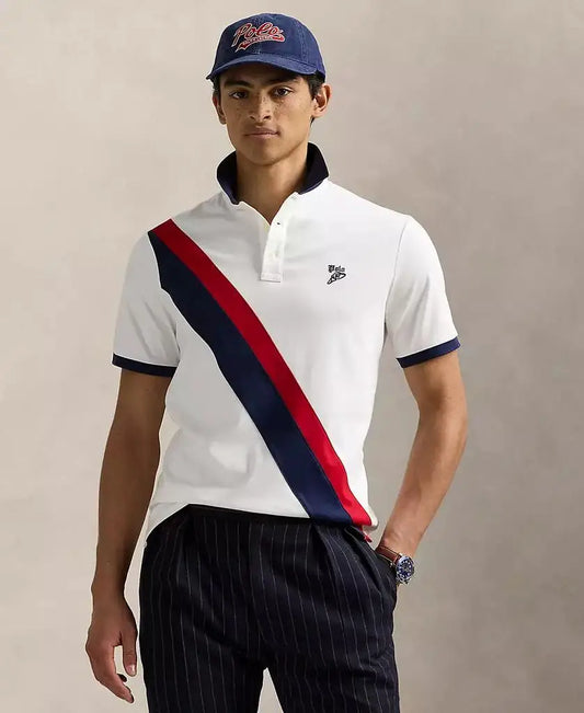 Men's Classic-Fit Soft Cotton Polo Shirt